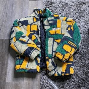 Aelfriceden Sherpa Multi-color Jacket